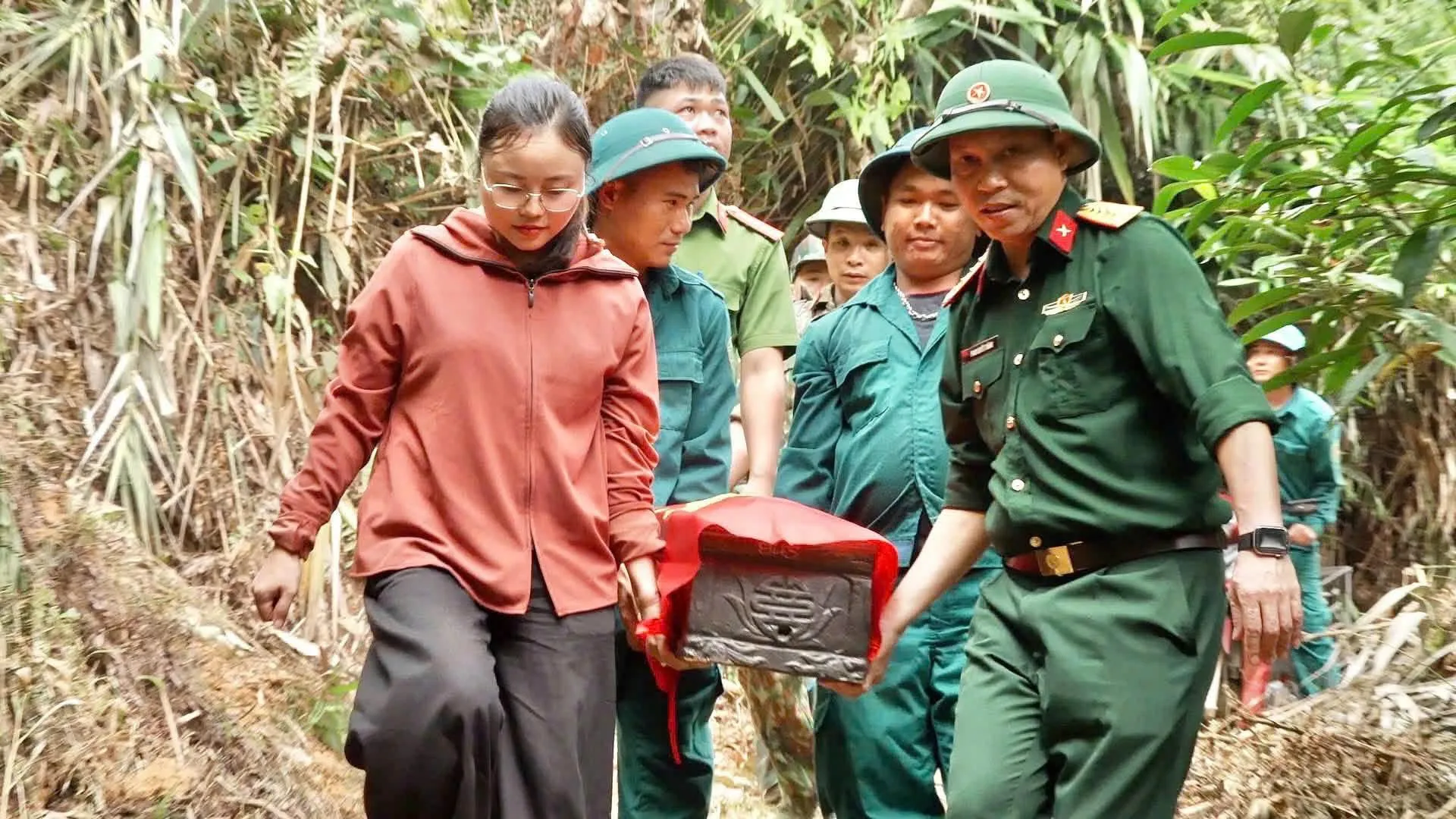 Đã tìm thấy hài cốt liệt sĩ Lê Tước tại xã Thượng Minh, tỉnh Thái Nguyên