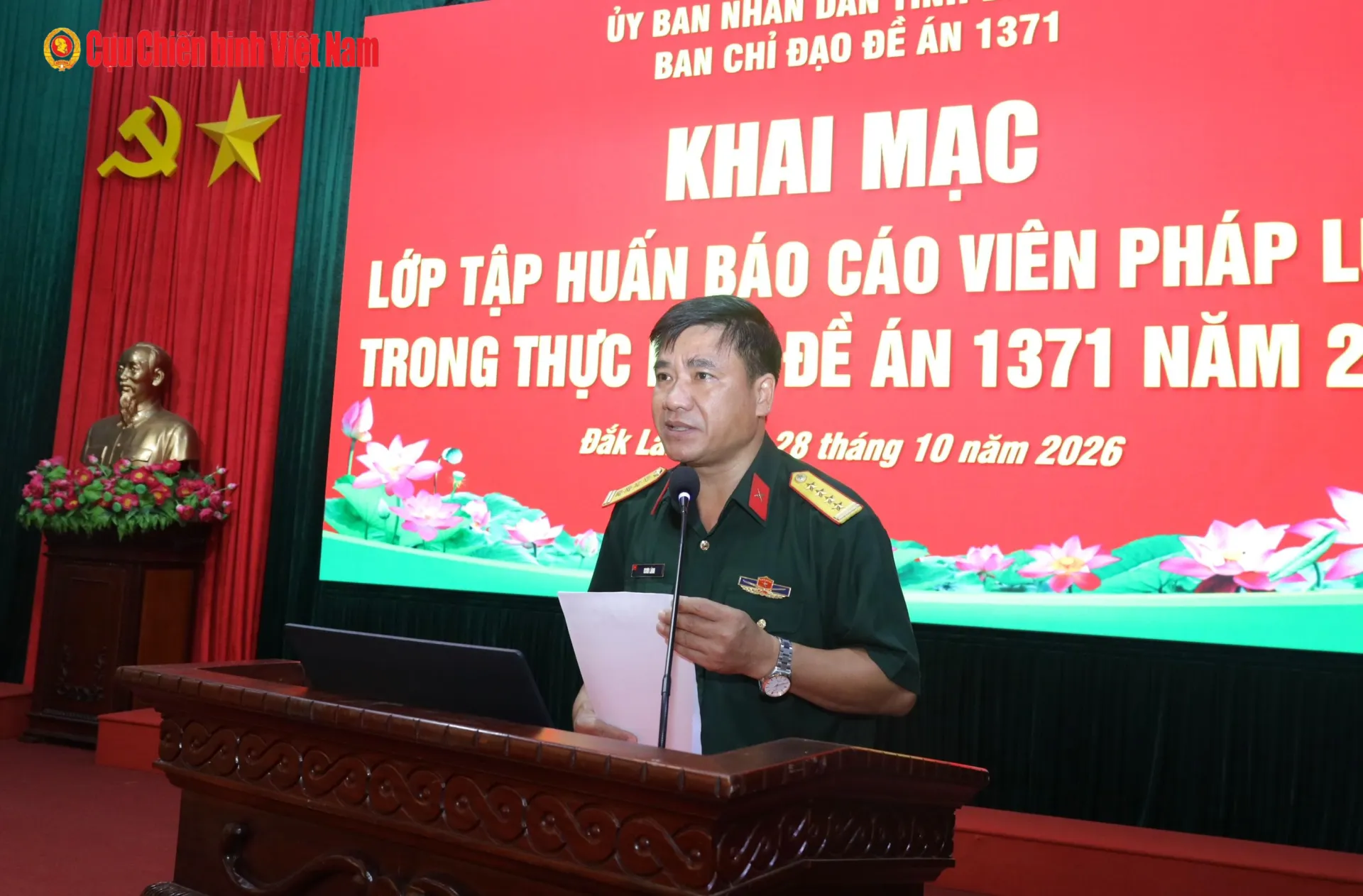 Tỉnh Đắk Lắk tập huấn báo cáo viên trong thực hiện Đề án 1371
