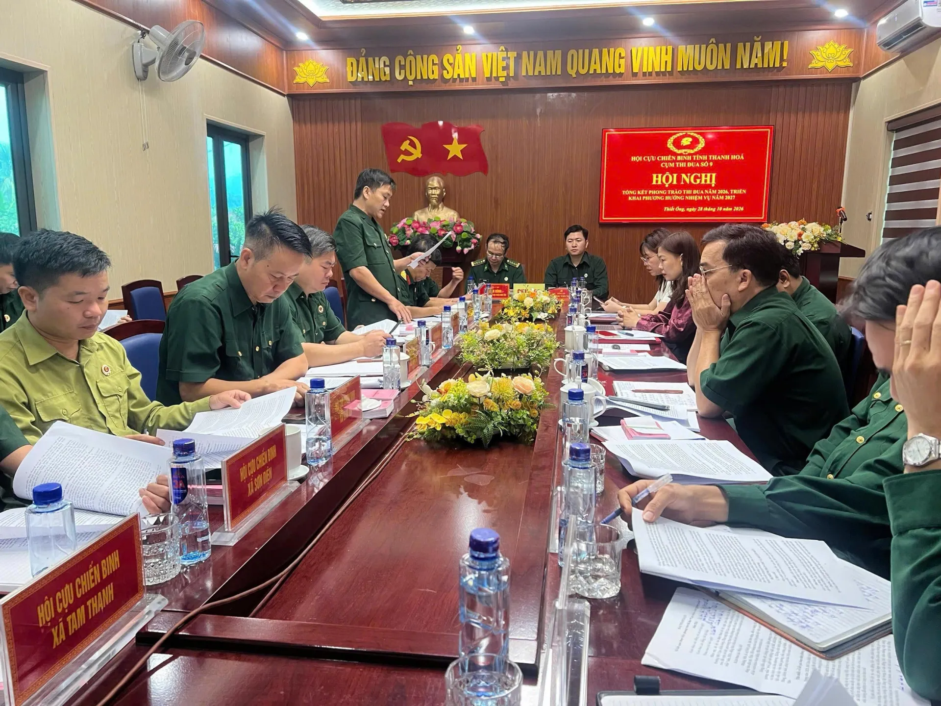 Thanh Hóa: CCB Cụm thi đua số 9 đoàn kết, giúp nhau giảm nghèo