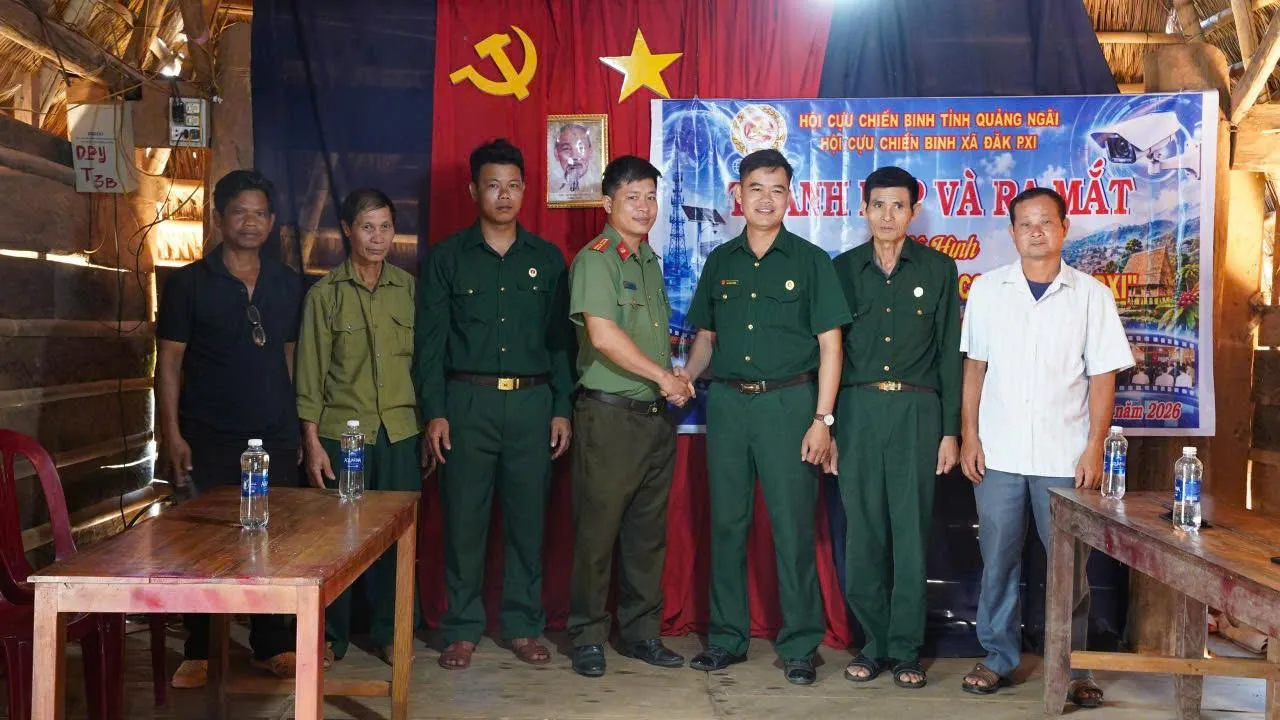Camera an ninh của Hội CCB Đăk Pxi