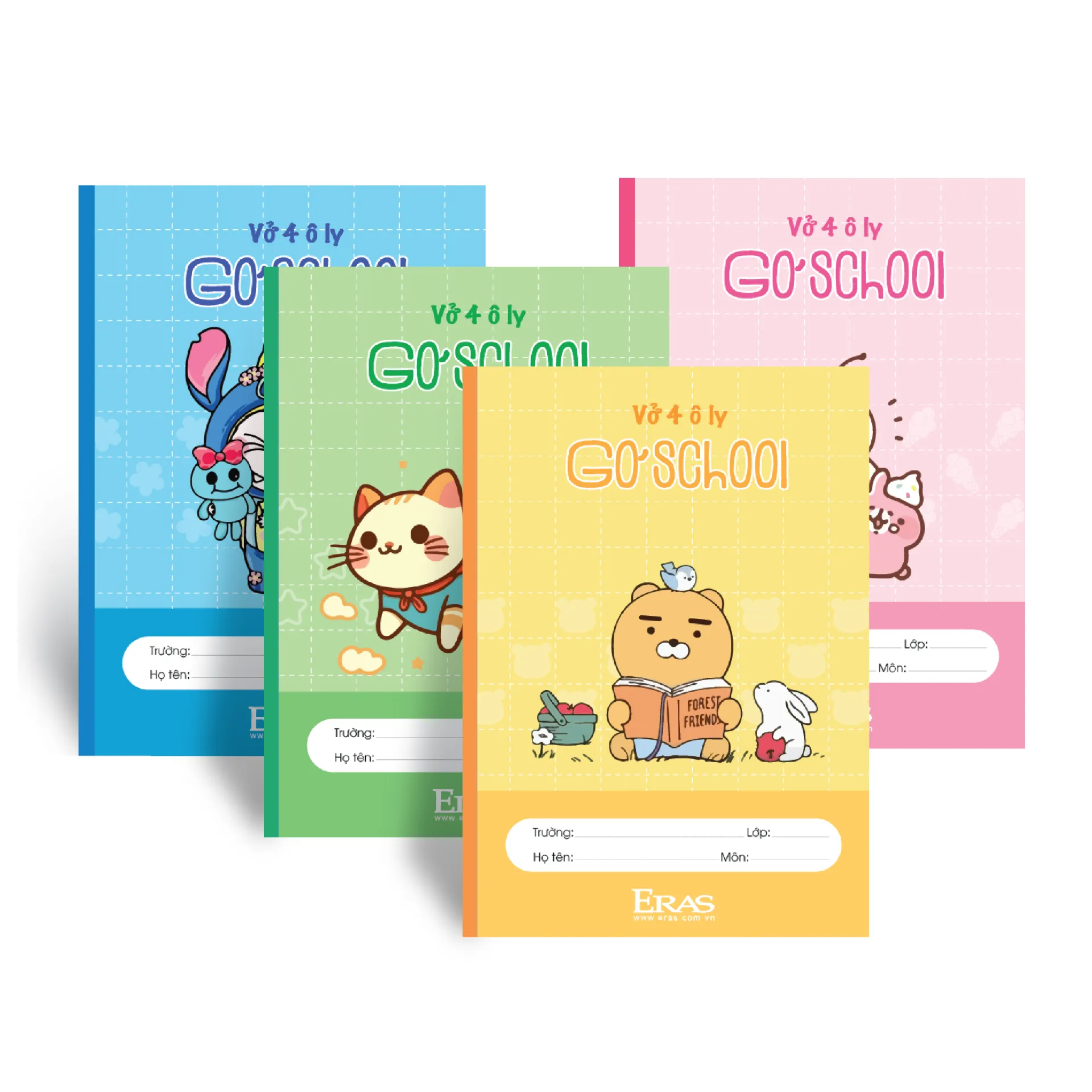 Vở ô ly học sinh 48 trang E790