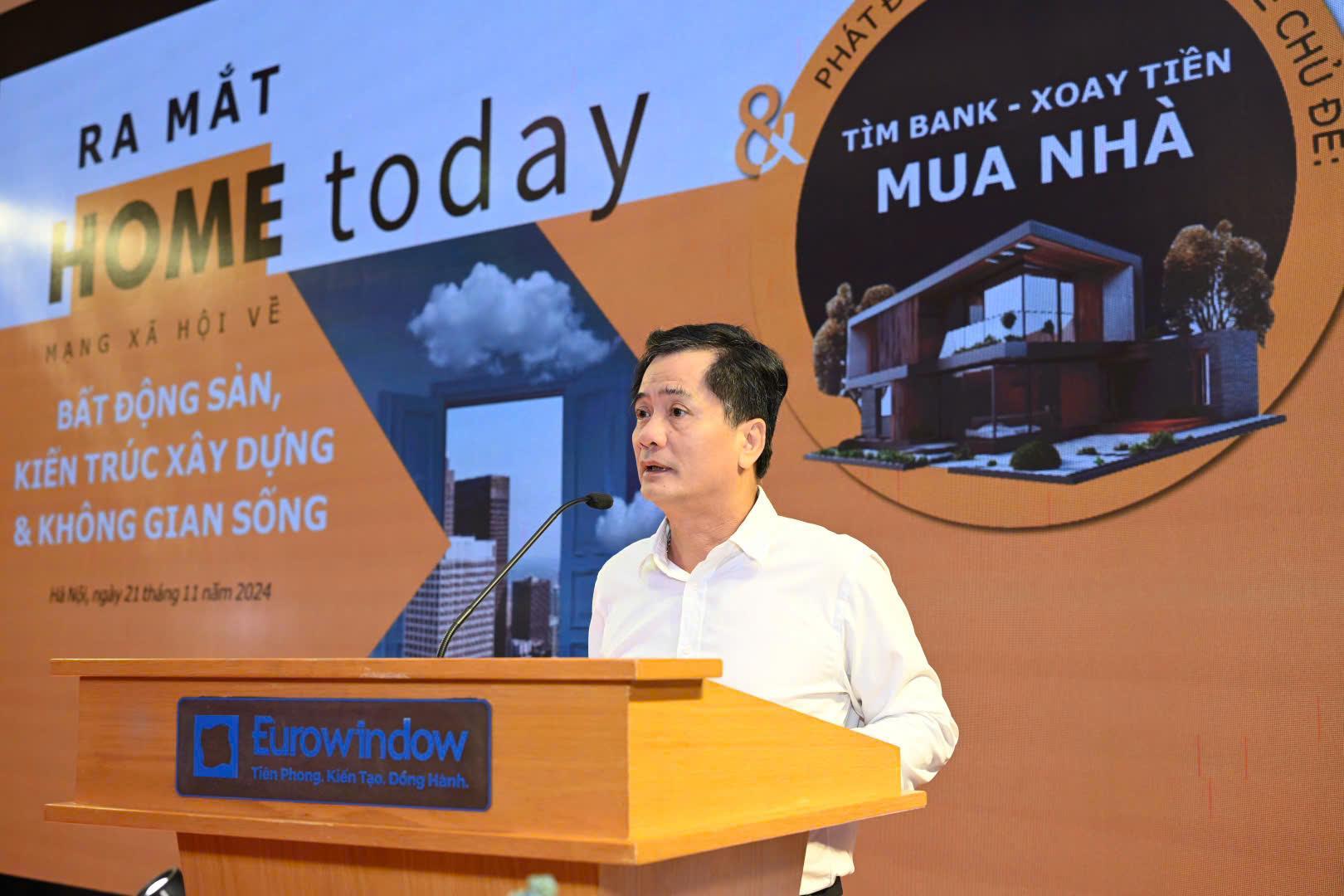TS. Nguyễn Văn Đính: Sự ra mắt mạng xã hội Home Today mang ý nghĩa đột phá với lĩnh vực bất động sản