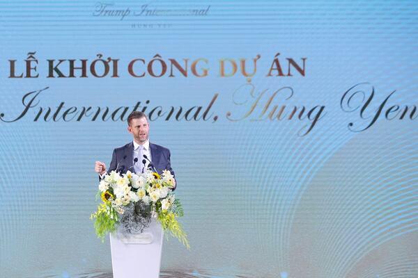 Con trai ông Donald Trump hé lộ siêu dự án 1,5 tỷ USD tại Hưng Yên: Tham vọng đẳng cấp thế giới