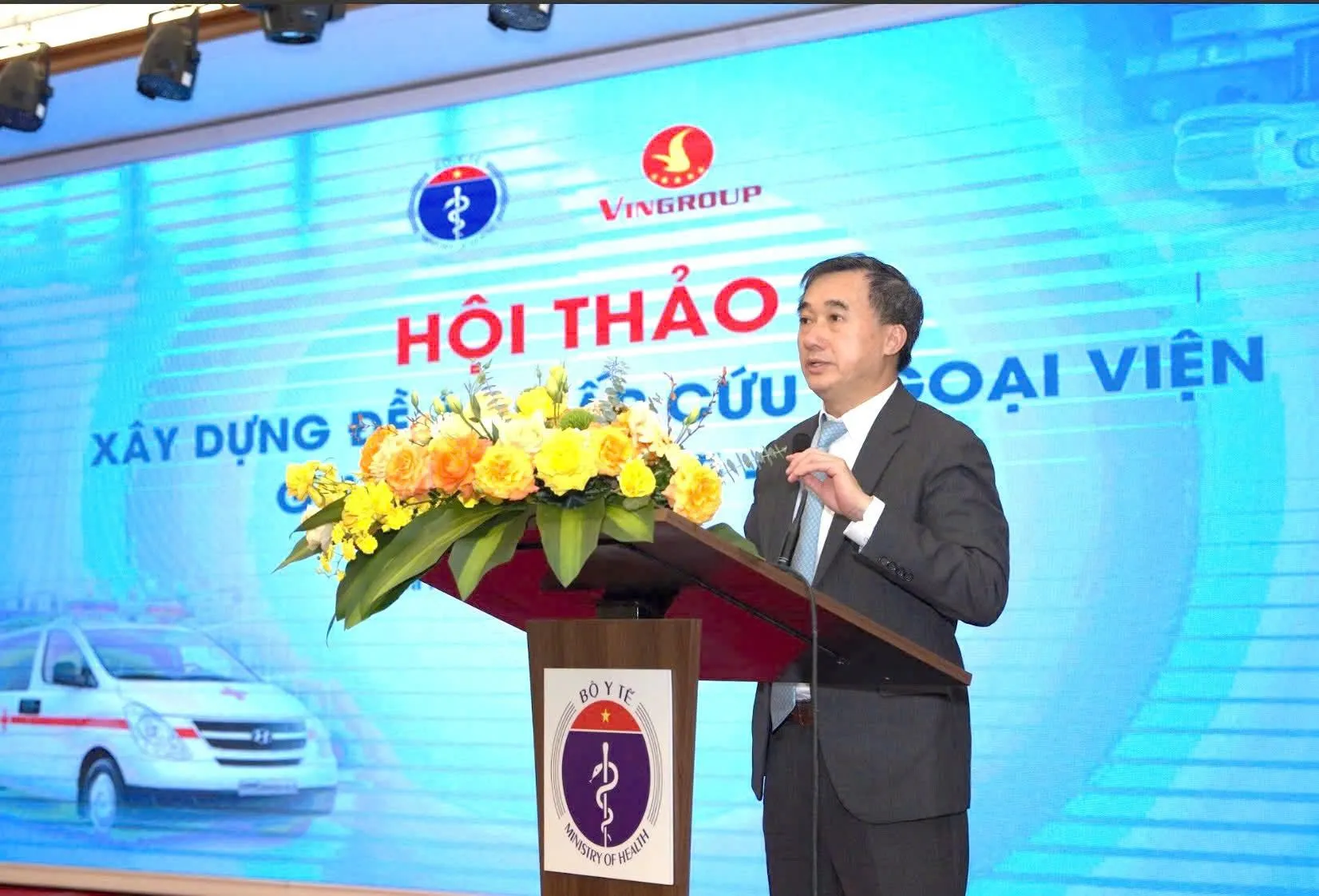 Phát triển hệ thống cấp cứu ngoại viện toàn diện, đồng bộ hướng đến tiếp cận hiện trường trong 8 phút