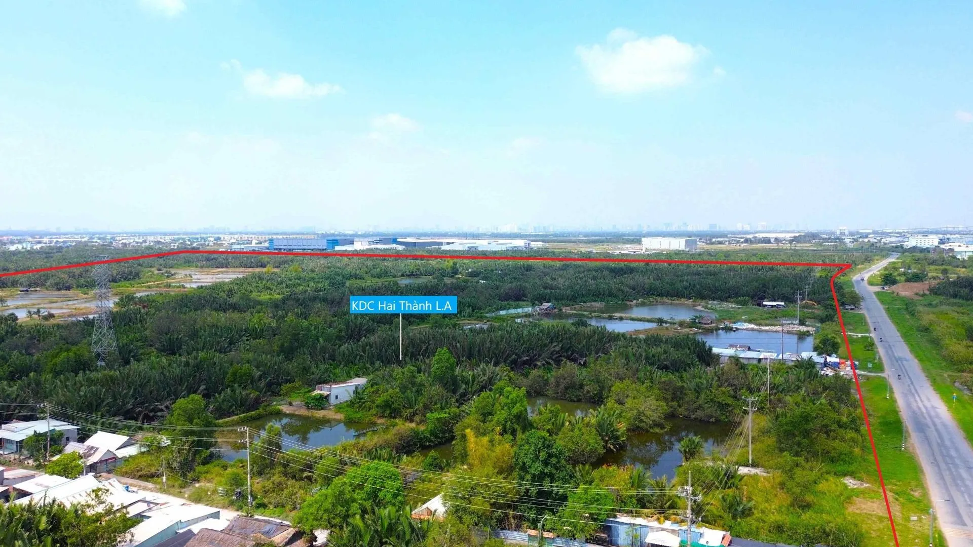 Dự án khu dân cư của Hai Thành Group tại Cần Giuộc bắt đầu được giao đất