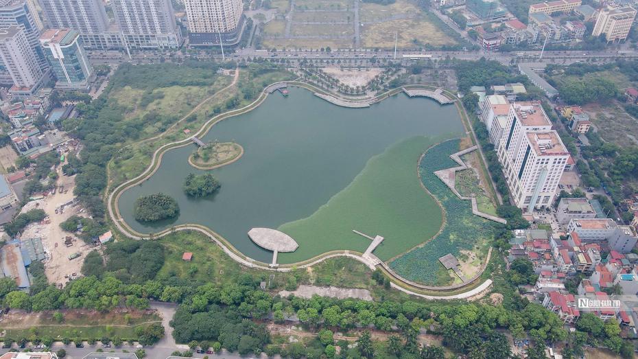 Điểm tin BĐS - tài chính 26/11: Công viên hồ Phùng Khoang còn 10.000 m² chưa được GPMB, dang dở sau 8 năm khởi công