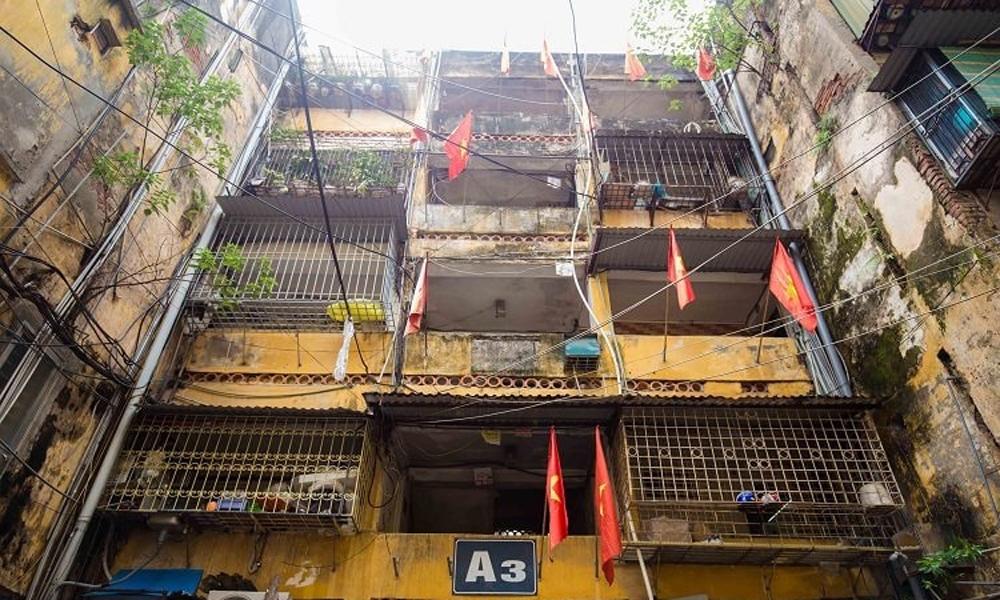 Hàng loạt chung cư cũ quận Hai Bà Trưng gấp rút cải tạo trong năm 2025