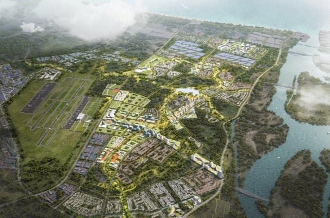 Đề xuất ý tưởng 'phượng hoàng cất cánh' cho quy hoạch tổ hợp đô thị sân bay 3.400 ha tỉnh Quảng Trị