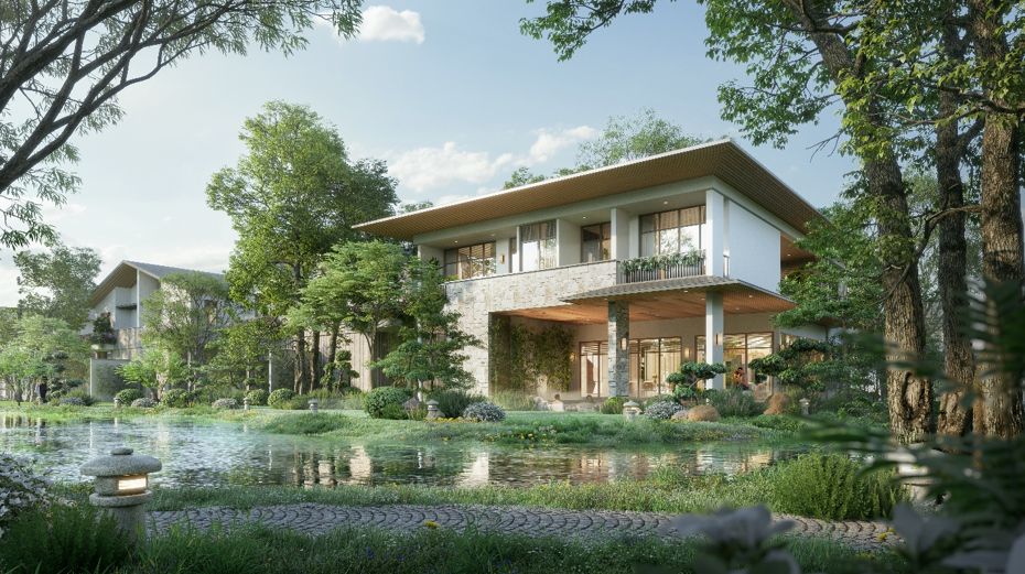 Thiết kế đắt giá bên trong những căn biệt thự khoáng nóng cuối cùng tại Ecovillage Saigon River