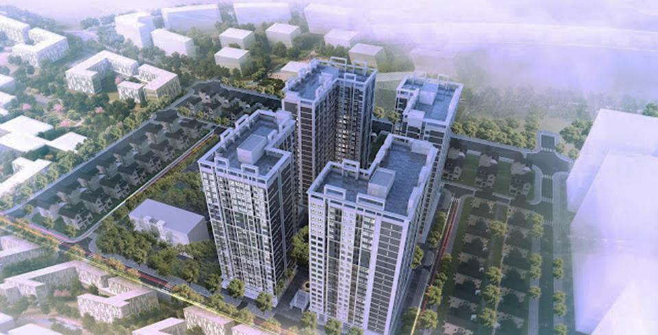 Gần 300 căn hộ xã hội Bàu Tràm Lakeside, Đà Nẵng chờ giải chấp trước khi mở bán và cho thuê