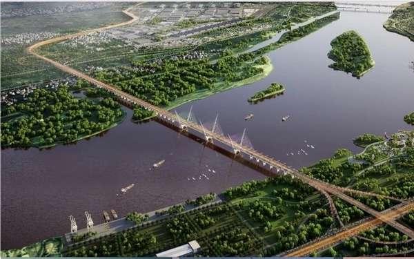 Hà Nội dự kiến khởi công hai cây cầu lớn Ngọc Hồi và Vân Phúc qua sông Hồng vào tháng 8/2025