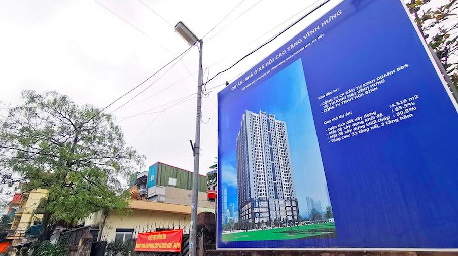 Dự án nhà ở xã hội Vĩnh Hưng Hà Nội được miễn giấy phép xây dựng, tiến gần ngày khởi công