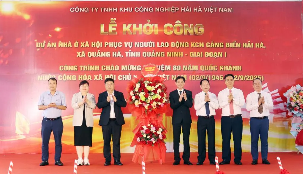 Khởi công nhà ở xã hội 700 căn hộ phục vụ người lao động tại Hải Hà, Quảng Ninh