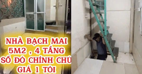 'Siêu phẩm' 5m2 giữa phố Bạch Mai giá hơn tỷ: Muốn xem nhà phải đưa căn cước!