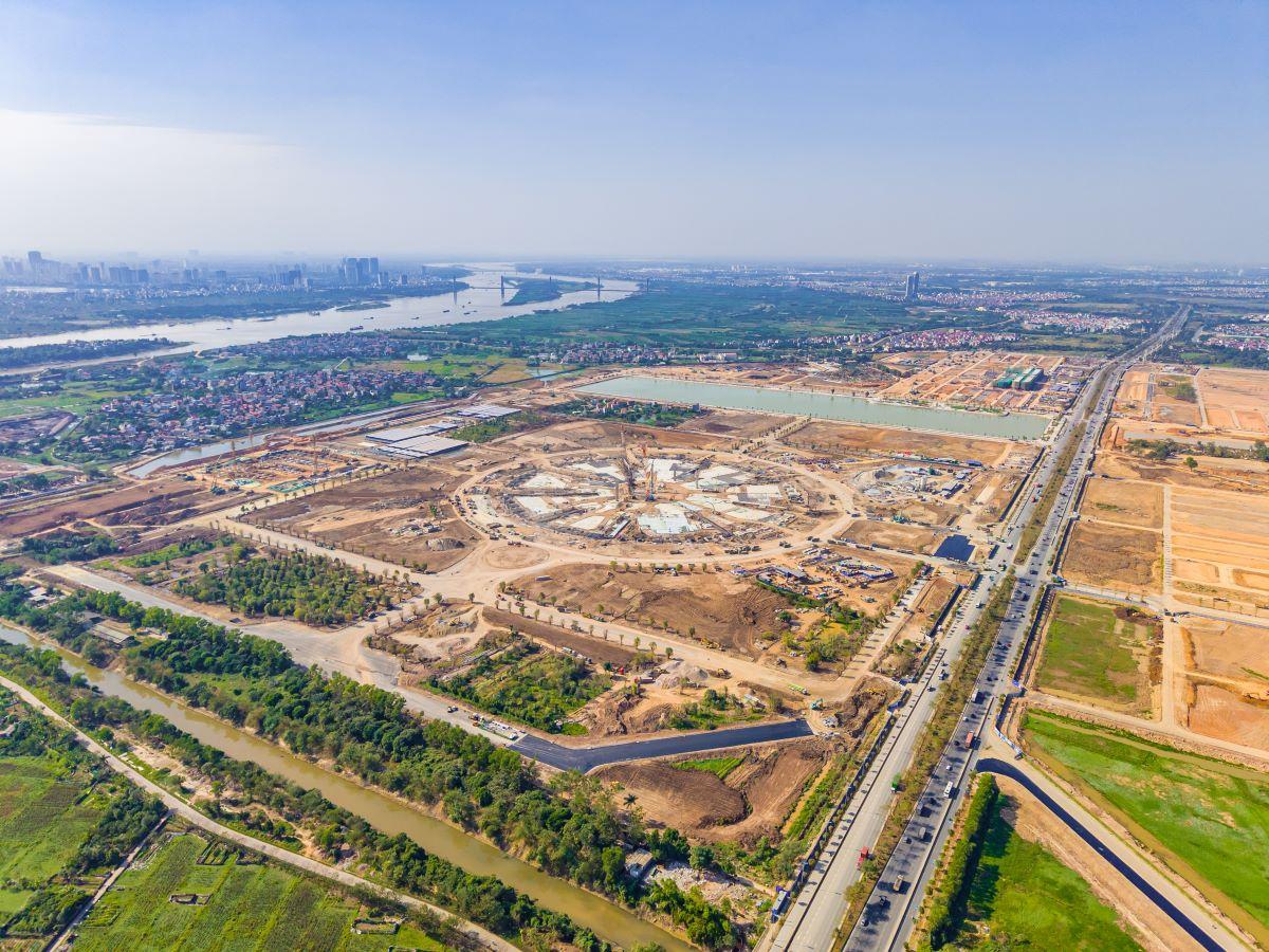 The Grand Expo thi công thần tốc, giới đầu tư đón đầu 'cú bùng nổ' ở thị trường bất động sản phía Đông Bắc Thủ đô