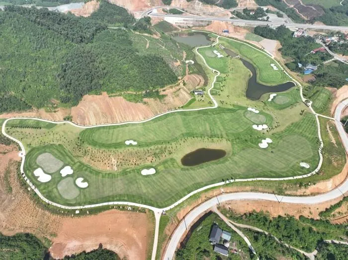 Sân golf 16 triệu USD ở Thái Nguyên chuẩn bị 'cán đích'