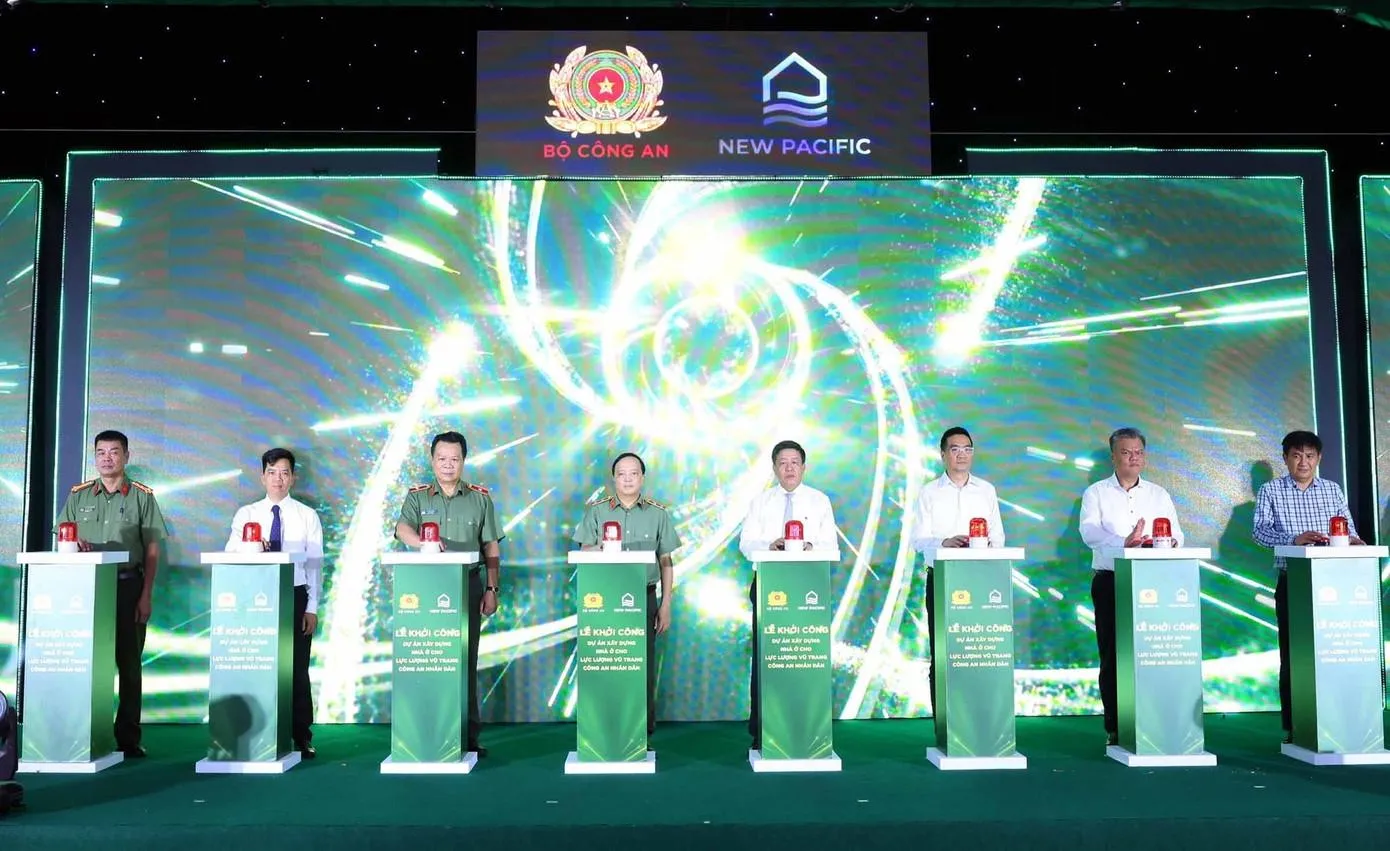 Khởi công Dự án nhà ở cho lực lượng Công an nhân dân tại Hà Nội
