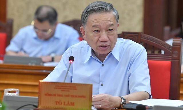 Tổng Bí thư, Chủ tịch nước Tô Lâm thăm hỏi đồng bào, chiến sĩ bị ảnh hưởng của bão số 3