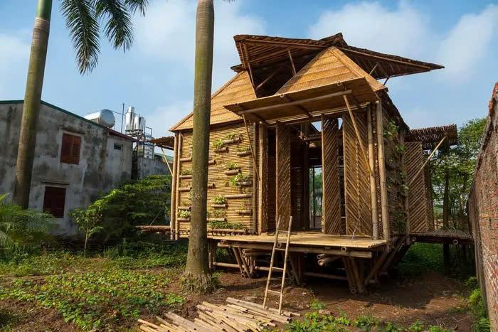 Khám phá ngôi nhà tre chống lũ độc nhất vô nhị tại Việt Nam