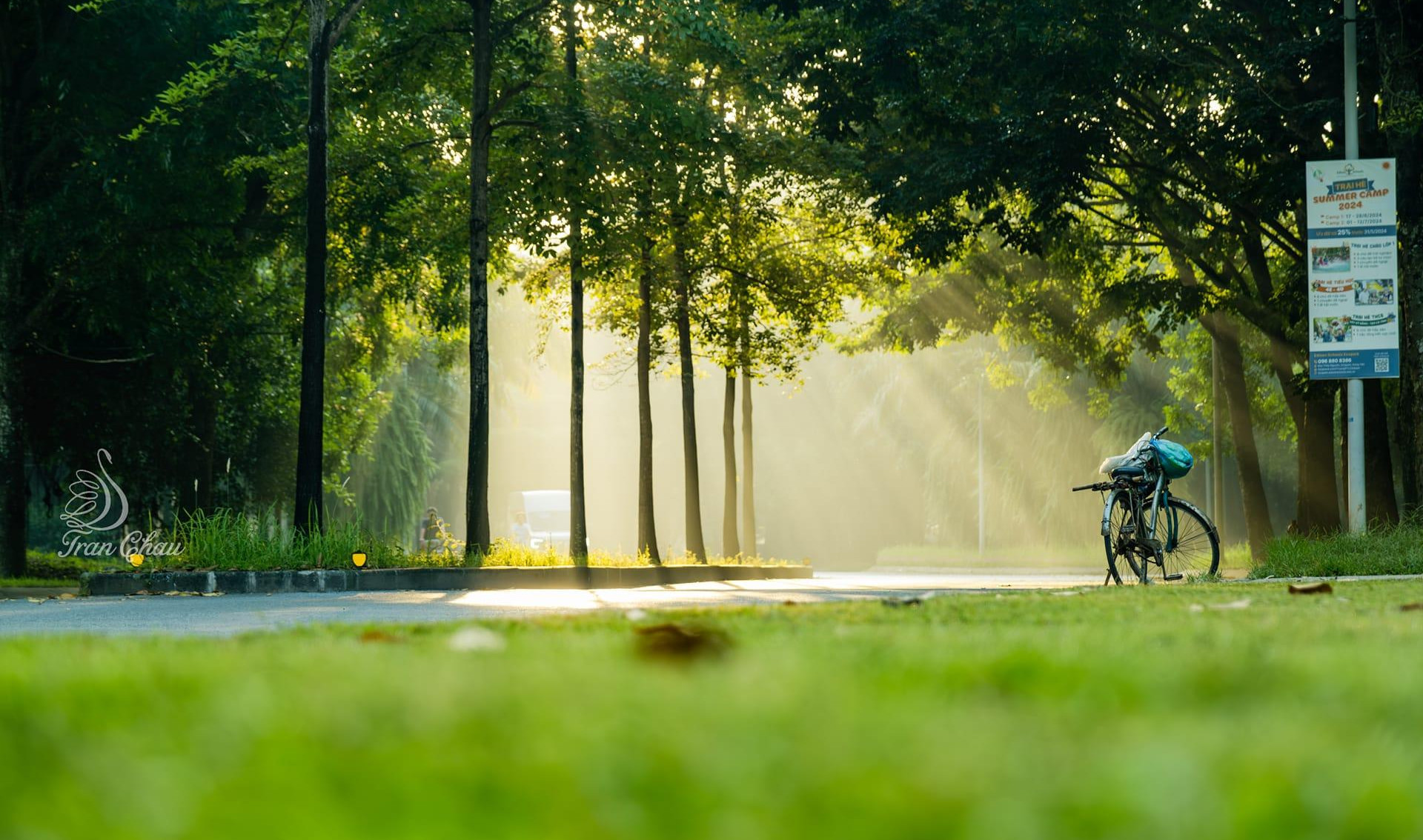 Mê mẩn cảnh sắc đẹp như tranh của Ecopark trước khi cơn bão Yagi đổ bộ