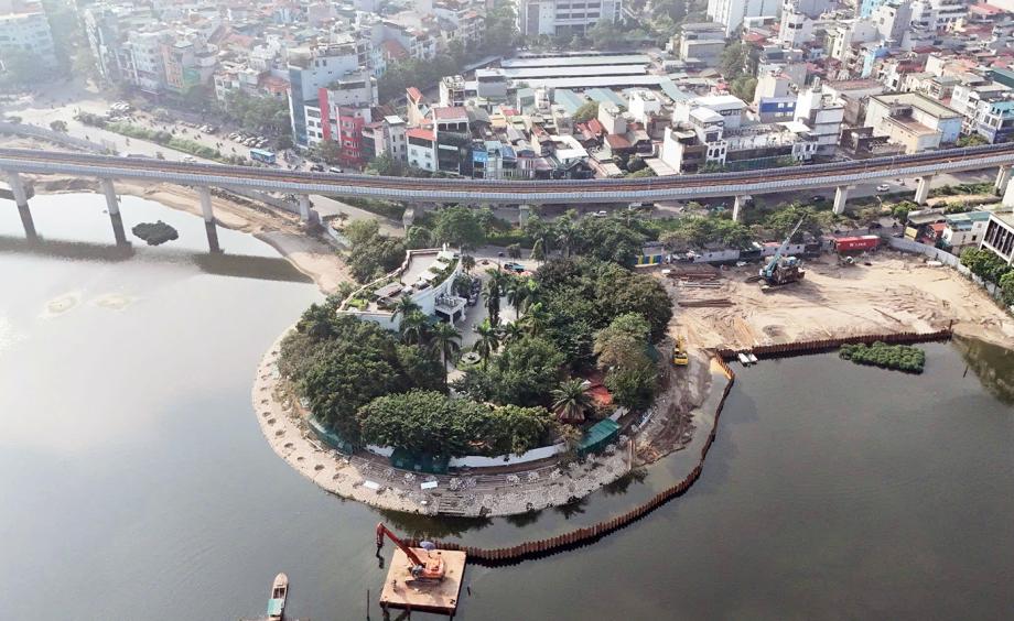 Dự kiến thu hồi 4.200m2 bán đảo hồ Đống Đa phục vụ dự án cải tạo hồ