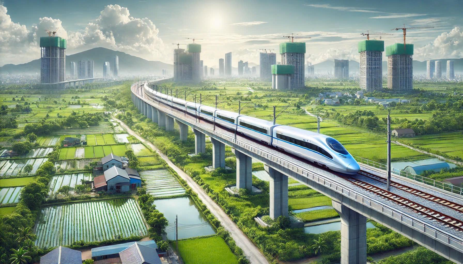 Dự án đường sắt tốc độ cao Bắc - Nam sẽ đầu tư 67,34 tỷ USD, dự kiến hoàn thành vào năm 2035