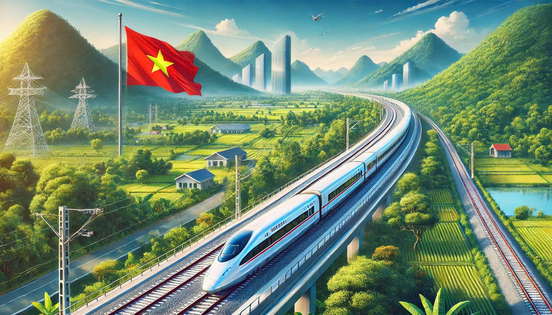 Ở giai đoạn đầu, đường sắt tốc độ cao chở khách tốc độ 320km/h, chở hàng 120km/h
