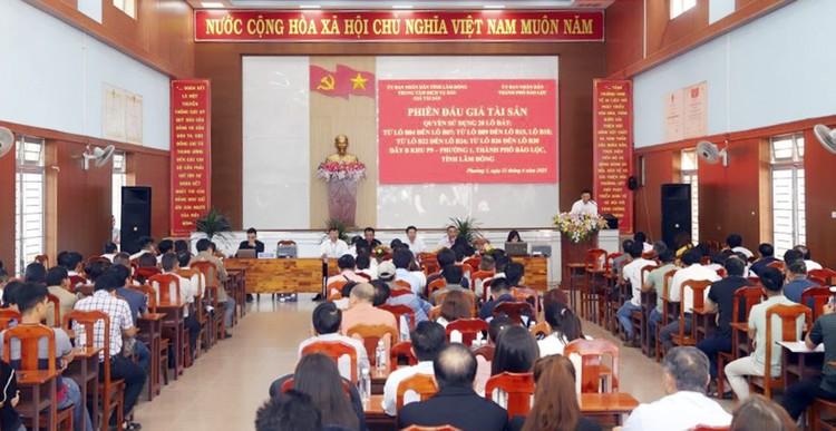 Bảo Lộc: 20 lô đất vàng đấu giá thành công, chênh hơn 19 tỷ đồng so với giá khởi điểm