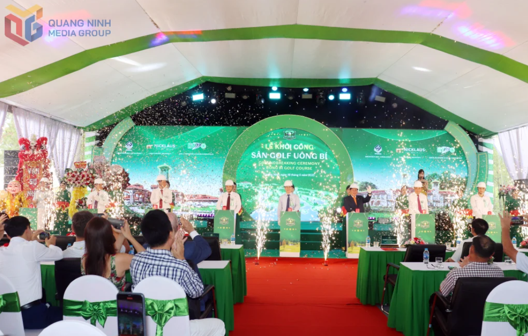 Quảng Ninh khởi công sân golf hơn 1.000 tỷ trên đất rừng Uông Bí