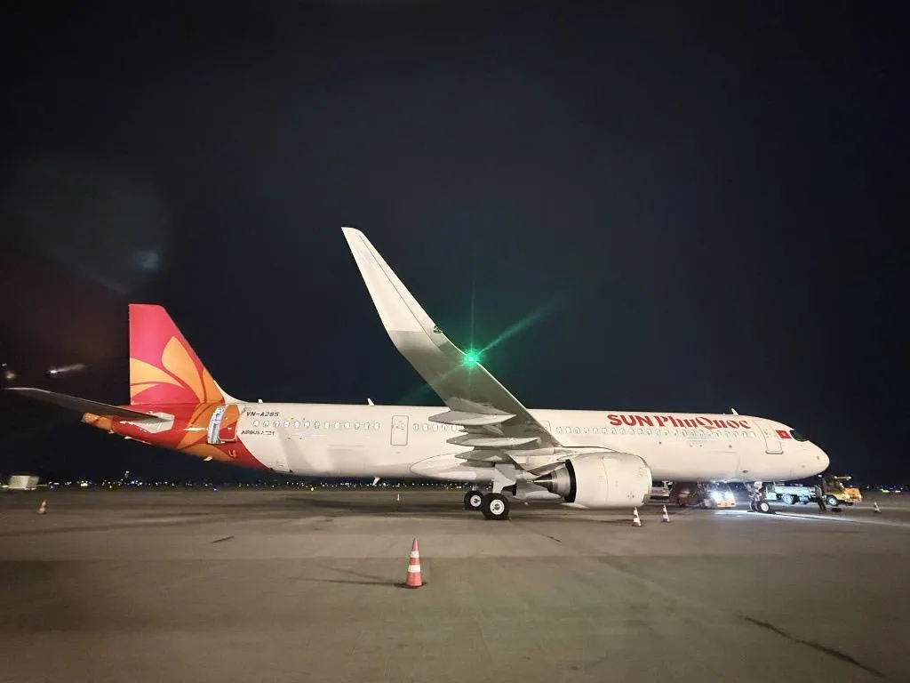 Sun PhuQuoc Airways đón tàu bay thứ 8 ngay trước đêm giao thừa mừng Tết Bính Ngọ 2026