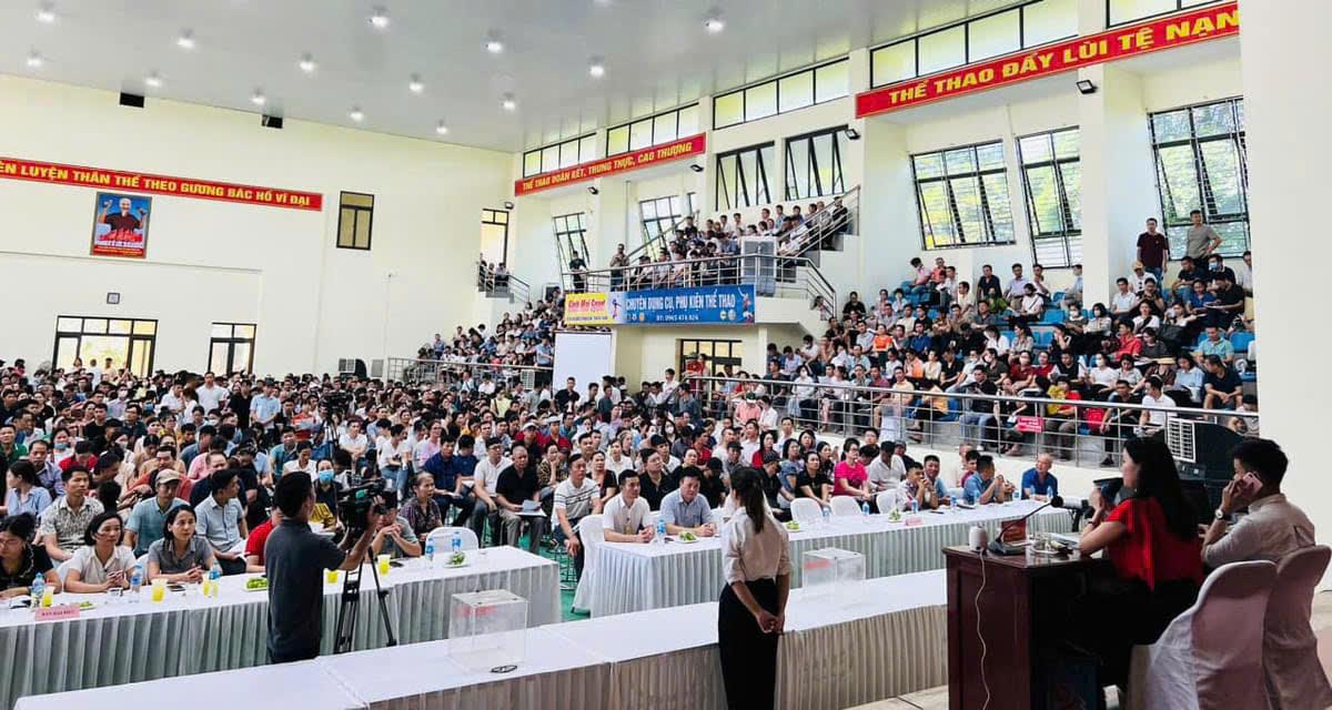 Phiên đấu giá đất 'nóng' nhất lịch sử Hà Nội hôm nay