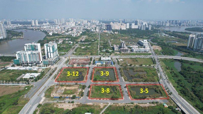 Sắp đấu giá lại 3 lô đất 'vàng' từng bị bỏ cọc ở Thủ Thiêm