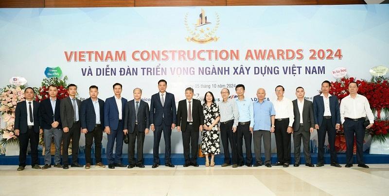 Vietnam Construction Awards 2024: Tôn vinh doanh nghiệp, đơn vị xây dựng tiêu biểu