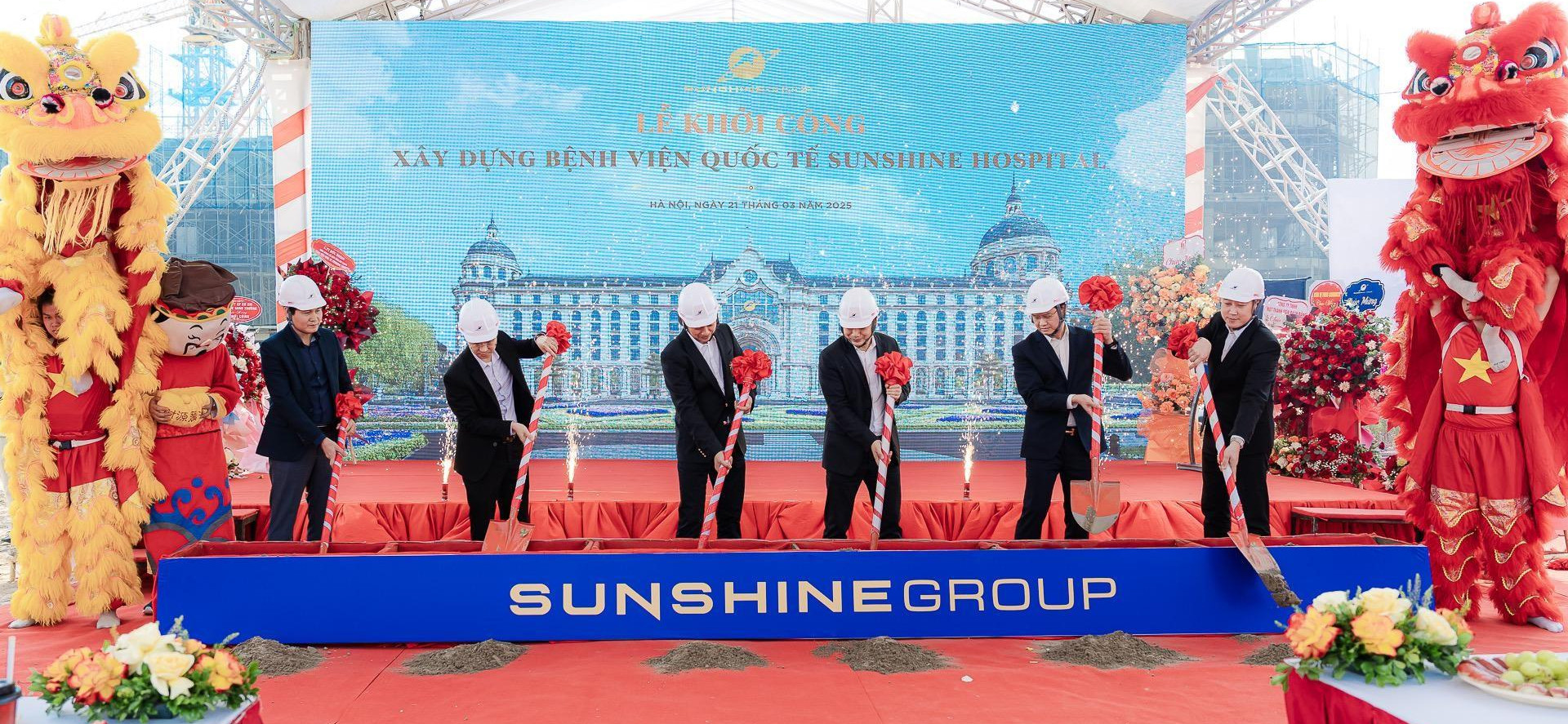 Sunshine Group khởi công xây dựng bệnh viện quốc tế tại dự án Noble Palace Tay Thang Long