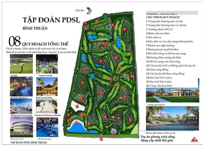 Tập đoàn PDSI muốn đầu tư dự án khu nghỉ dưỡng ven biển kết hợp sân golf đa chức năng 2,6 tỷ USD tại Bình Thuận