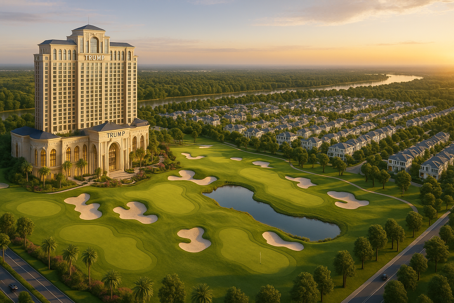 Kinh Bắc trả 5 triệu USD tiền bản quyền để gắn thương hiệu Trump lên dự án golf
