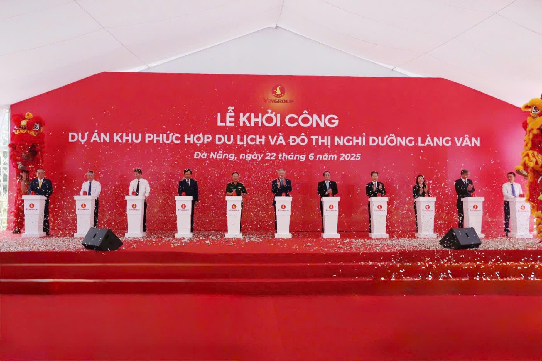 Vinpearl khởi công khu phức hợp du lịch và đô thị nghỉ dưỡng Làng Vân