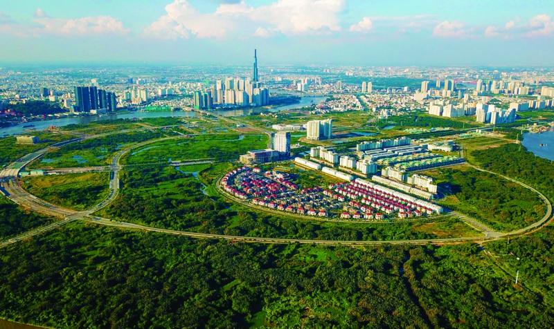 Xã, phường và đặc khu tại TP.HCM được quyết định cho doanh nghiệp nhận quyền sử dụng đất làm dự án