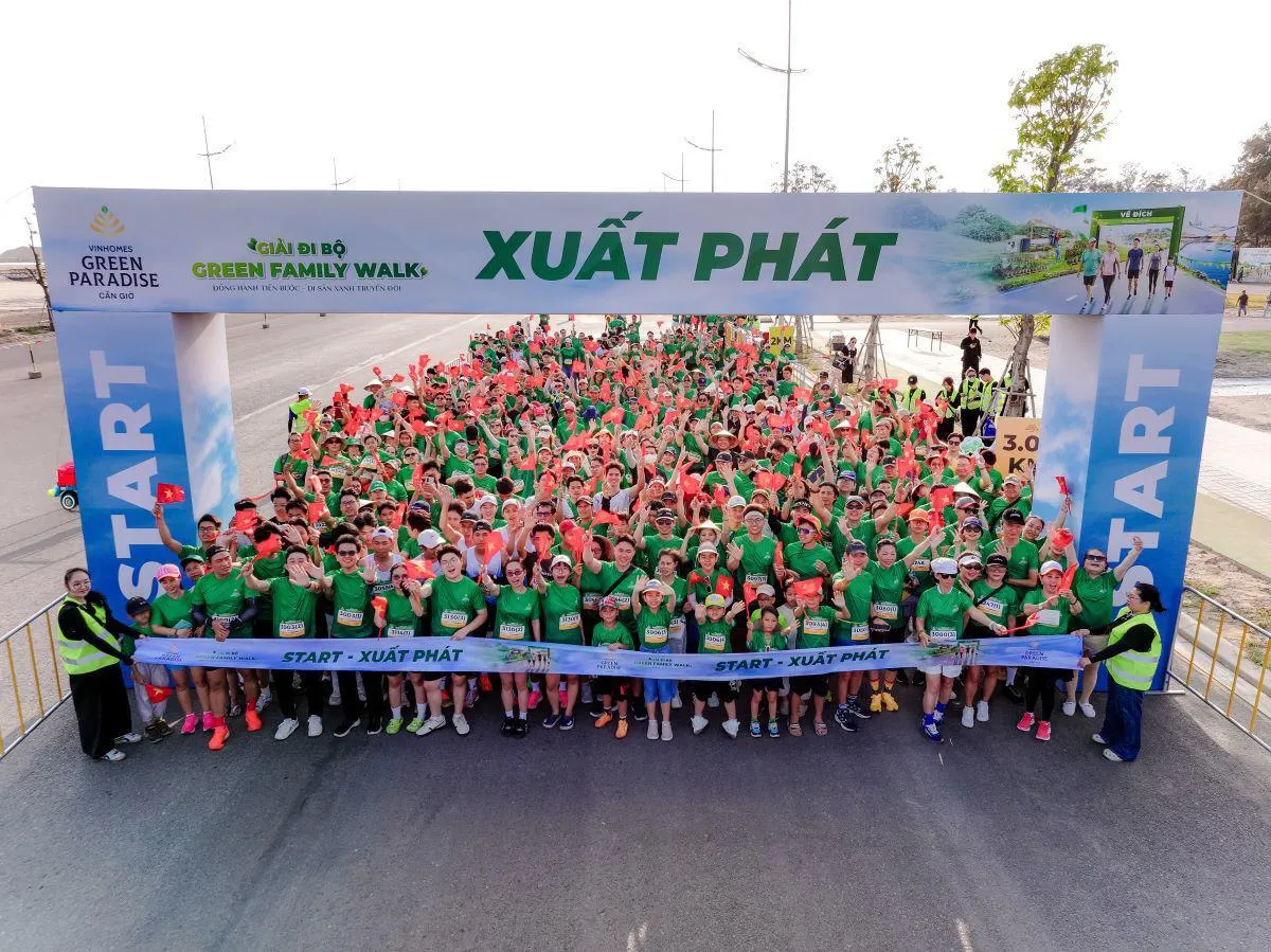 Hơn 1.000 người “nhuộm xanh” Cần Giờ, háo hức trải nghiệm và “săn” cơ hội sở hữu Vinhomes Green Paradise