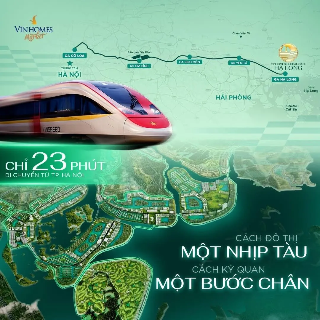 Khả năng kết nối từ vị trí Vinhomes Global Gate Hạ Long tiềm năng ra sao?