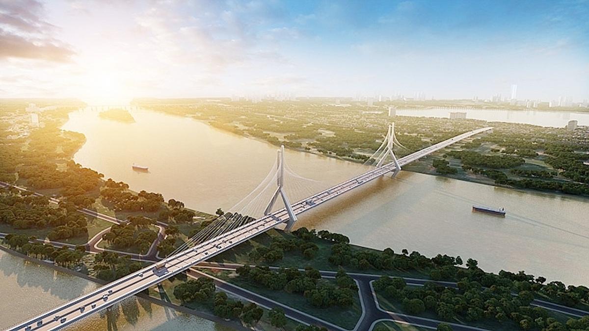 Cầu Tứ Liên “khủng” gần 20.000 tỷ chính thức khởi công tại Hà Nội