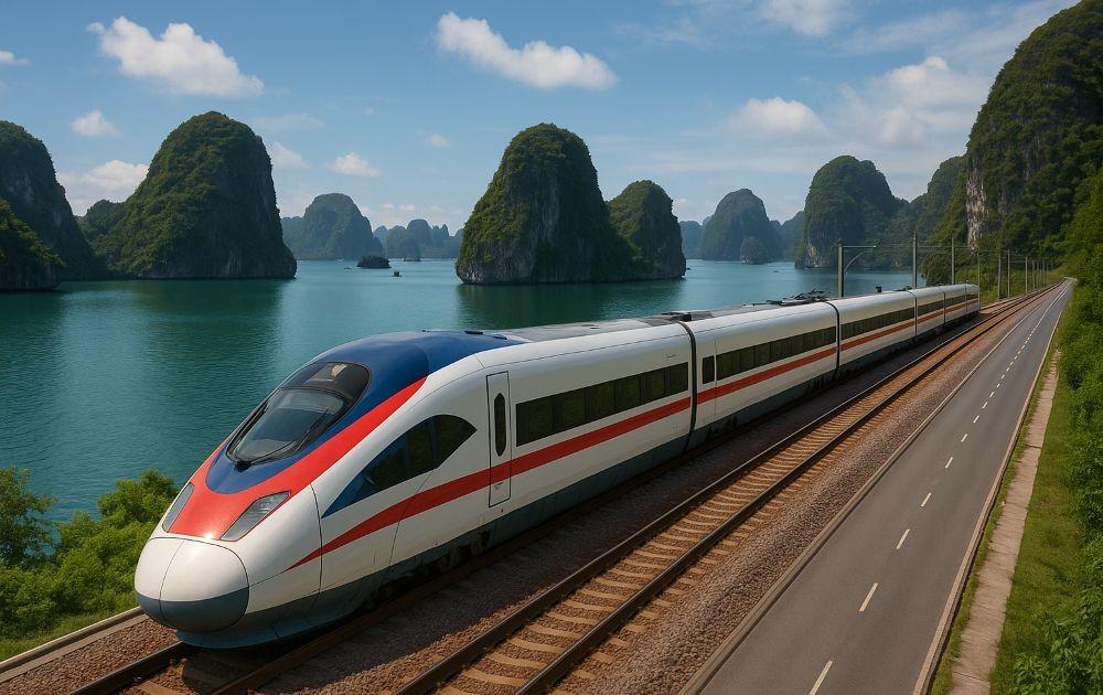 Vingroup tiến thêm một bước trong dự án đường sắt tốc độ cao Hà Nội – Quảng Ninh