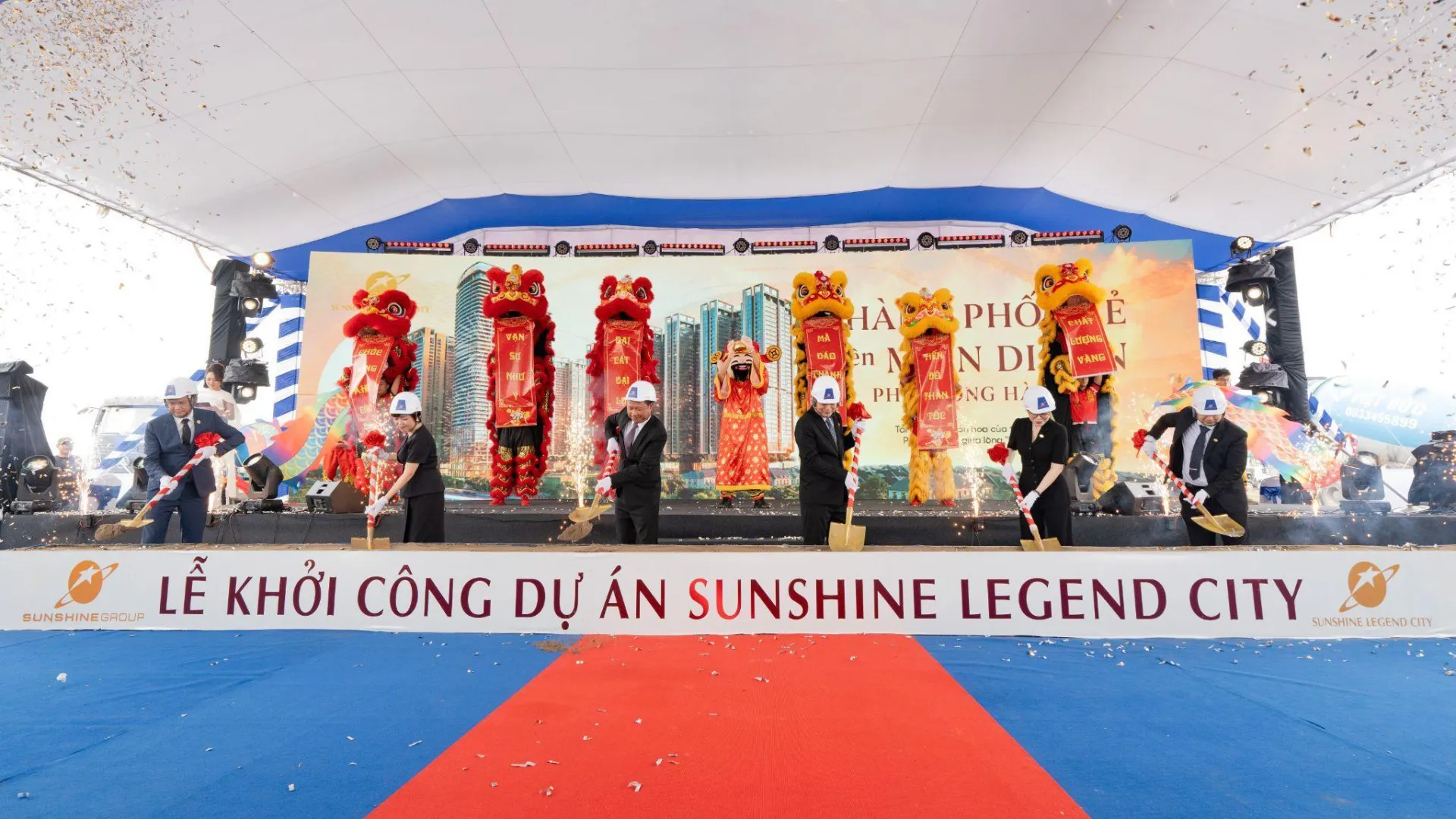 Sunshine Group khởi công hai siêu dự án hơn 3 tỷ USD, chuẩn bị tung ra 20.000 căn hộ cao cấp từ Bắc vào Nam