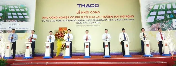 THACO đầu tư gần 8.000 tỷ đồng xây dựng khu công nghiệp cơ khí ô tô mở rộng tại Đà Nẵng