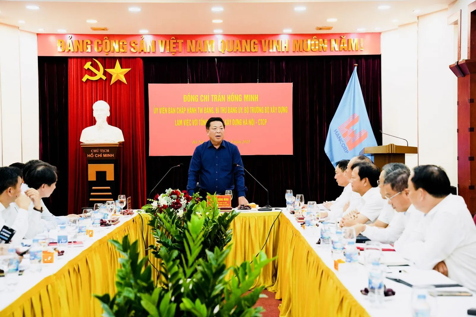 Bộ trưởng Trần Hồng Minh đánh giá cao vai trò của Hancorp trong ngành xây dựng