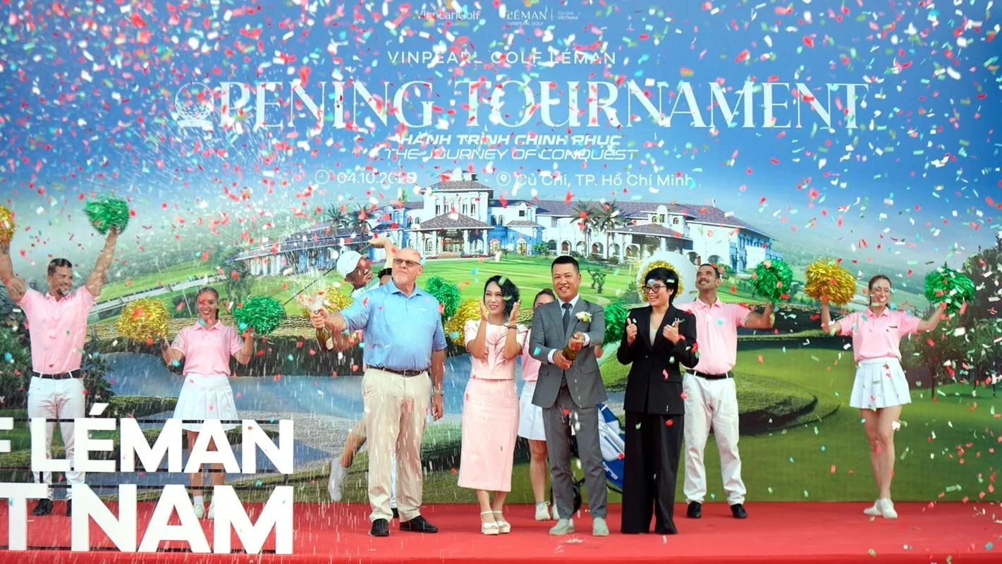 Vinpearl Golf Léman – biểu tượng golf mới tại TP.HCM chính thức khai trương
