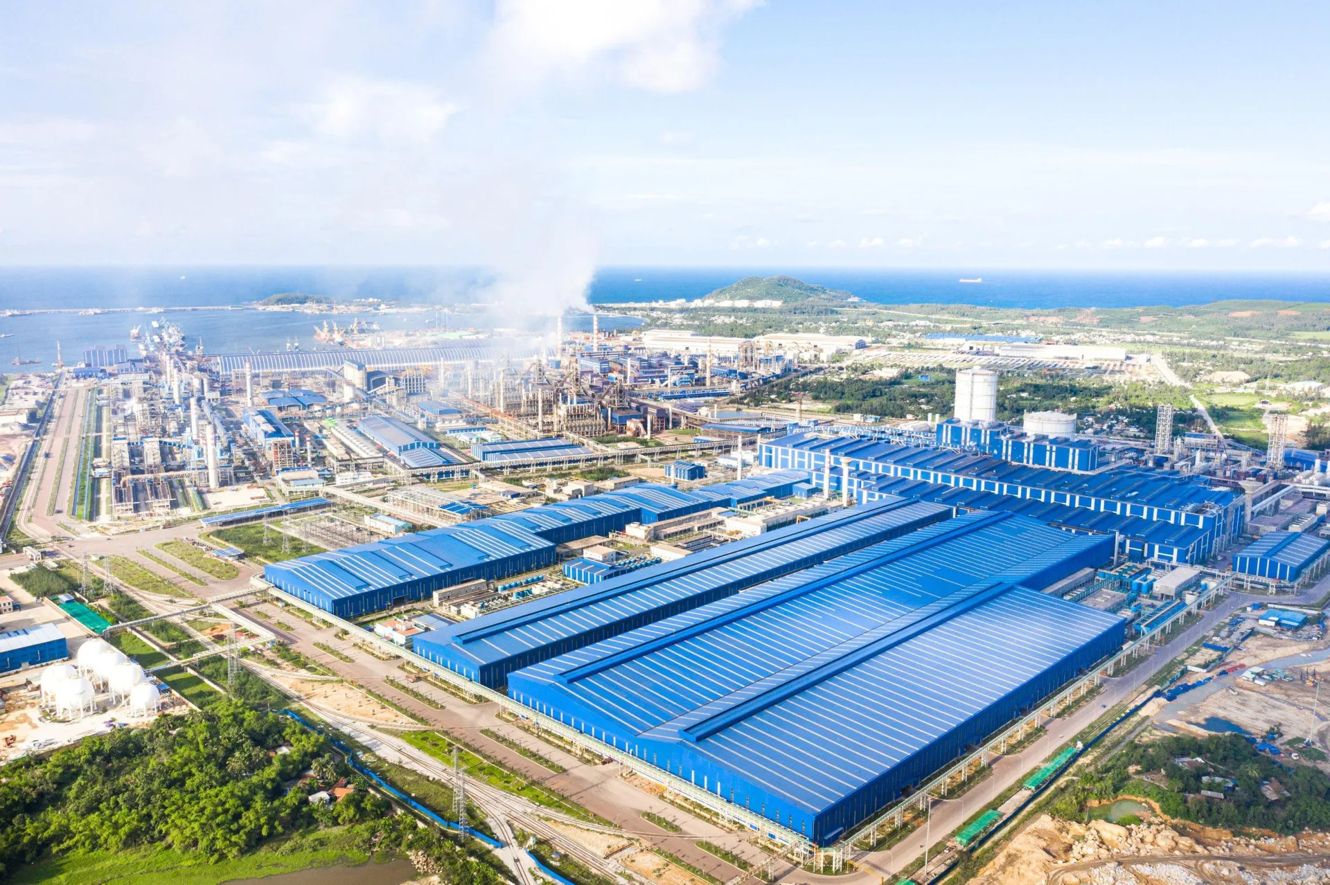 Hòa Phát mở rộng mạnh quỹ đất khu công nghiệp, vượt 2.200 ha sau 9 tháng