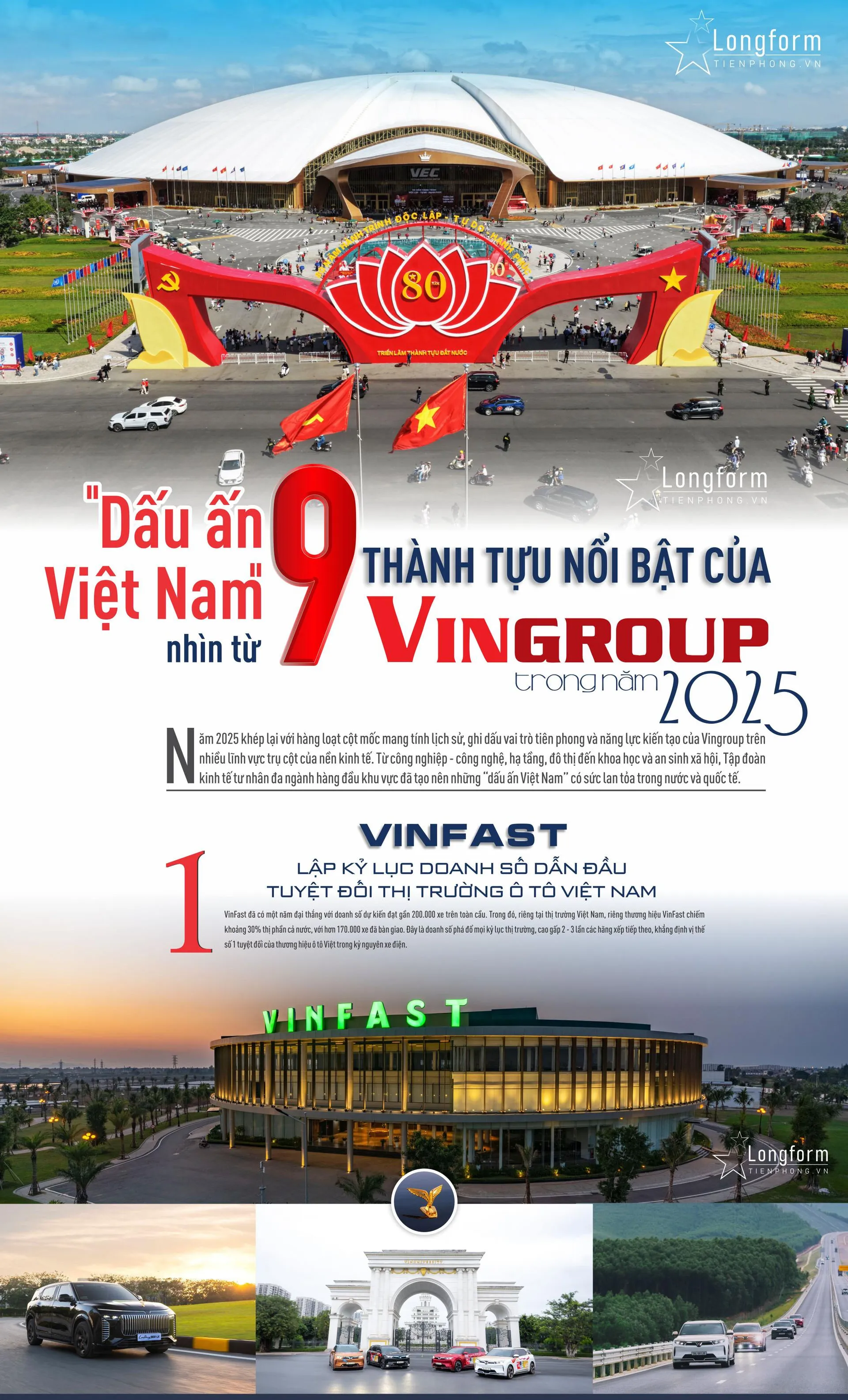 'Dấu ấn Việt Nam' nhìn từ 9 thành tựu nổi bật của Vingroup trong năm 2025