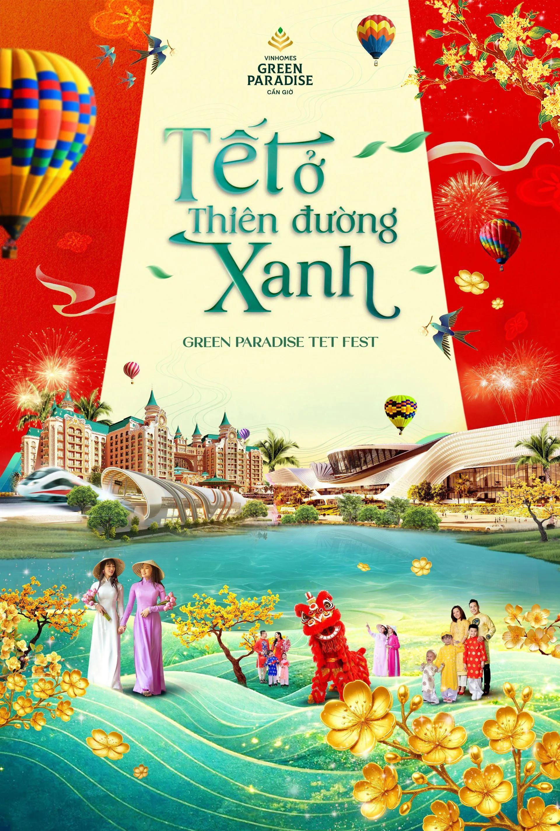 Siêu điểm đến Cần Giờ tổ chức 'lễ hội trong lễ hội' chào Xuân xuyên Tết