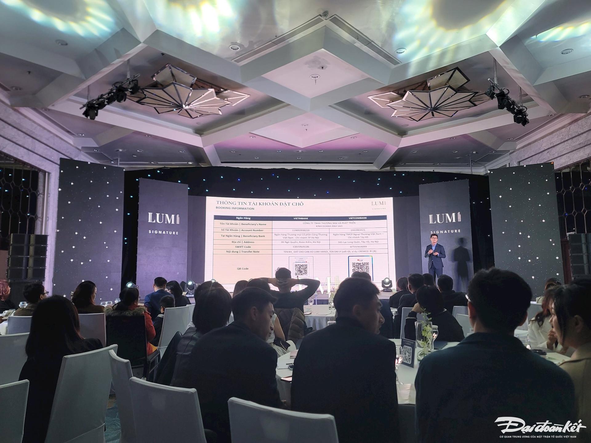 Dự án Lumi Hà Nội và ẩn hoạ từ chiêu trò booking 'thăm dò' thị trường!